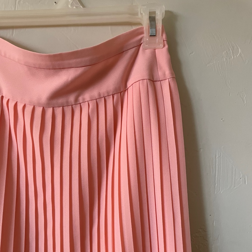 J Crew Pleated Midi Skirt